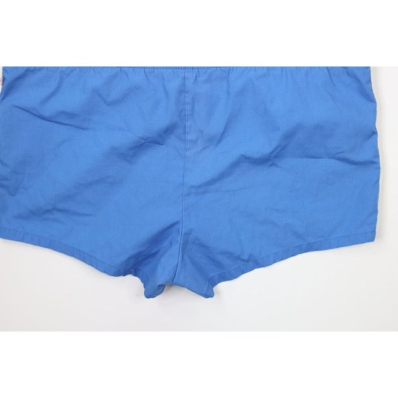 Vintage 70s Streetwear Mens 36 Striped Lined Shorts Swim Trunks Blue USA AS IS - Picture 10 of 10